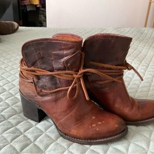 Freebird ankle booties.